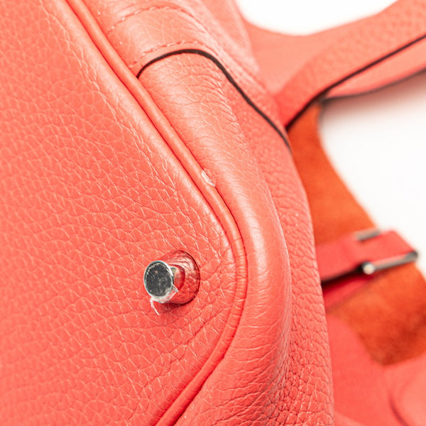 エルメス ピコタンロックPM ハンドバッグ ブーゲンビリア ピンク トリヨンクレマンス レディース HERMES 【中古】