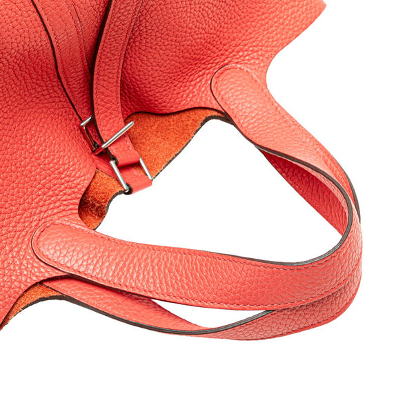 エルメス ピコタンロックPM ハンドバッグ ブーゲンビリア ピンク トリヨンクレマンス レディース HERMES 【中古】