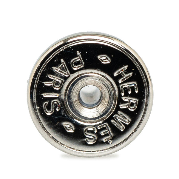 エルメス ポップアッシュ ピアス シルバー ローズ ピンク メタル ラッカー レディース HERMES 【中古】