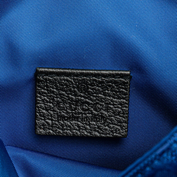 グッチ オフザグリッド GGナイロン 斜め掛け ショルダーバッグ  643858 ブルー ナイロン レディース GUCCI 【中古】