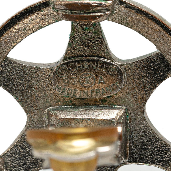 シャネル ココマーク イヤリング シルバー メタル レディース CHANEL 【中古】