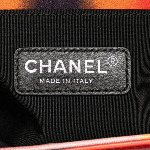 シャネル ボーイシャネル ココマーク チェーン ショルダーバッグ ハンドバッグ ピンク マルチカラー レザー レディース CHANEL 【中古】