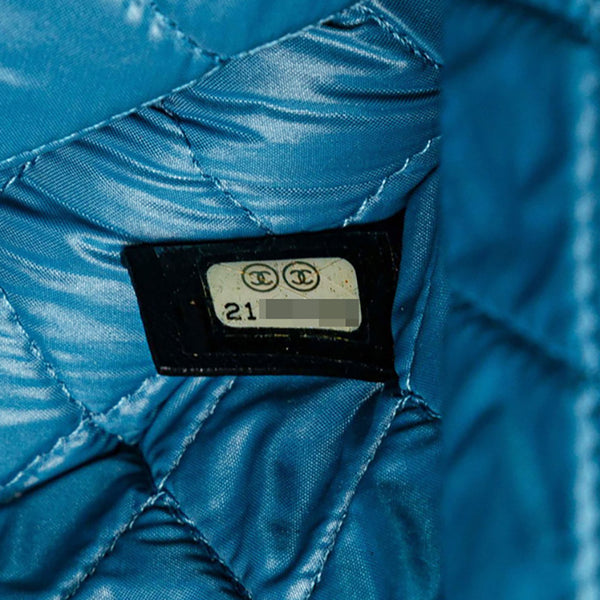 シャネル 2015 ココマーク カラーブロック クラッチバッグ マルチカラー ブラック ラムスキン レディース CHANEL 【中古】