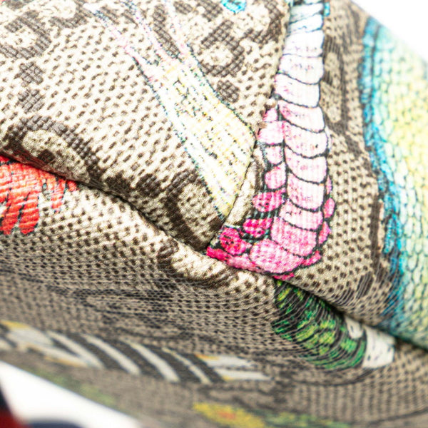 グッチ GGスプリーム ヒグチユウコ ウエストバッグ ボディバッグ 502095 ブラウン マルチカラー PVC レザー レディース GUCCI 【中古】