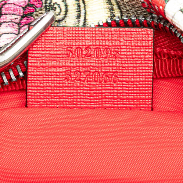 グッチ GGスプリーム ヒグチユウコ ウエストバッグ ボディバッグ 502095 ブラウン マルチカラー PVC レザー レディース GUCCI 【中古】