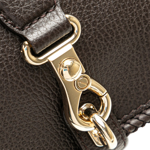 グッチ マラケシュ タッセル 斜め掛け ショルダーバッグ 336658 ブラウン レザー レディース GUCCI 【中古】