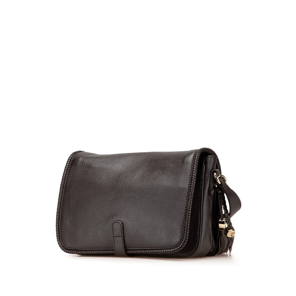グッチ マラケシュ タッセル 斜め掛け ショルダーバッグ 336658 ブラウン レザー レディース GUCCI 【中古】