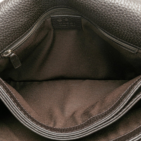 グッチ マラケシュ タッセル 斜め掛け ショルダーバッグ 336658 ブラウン レザー レディース GUCCI 【中古】