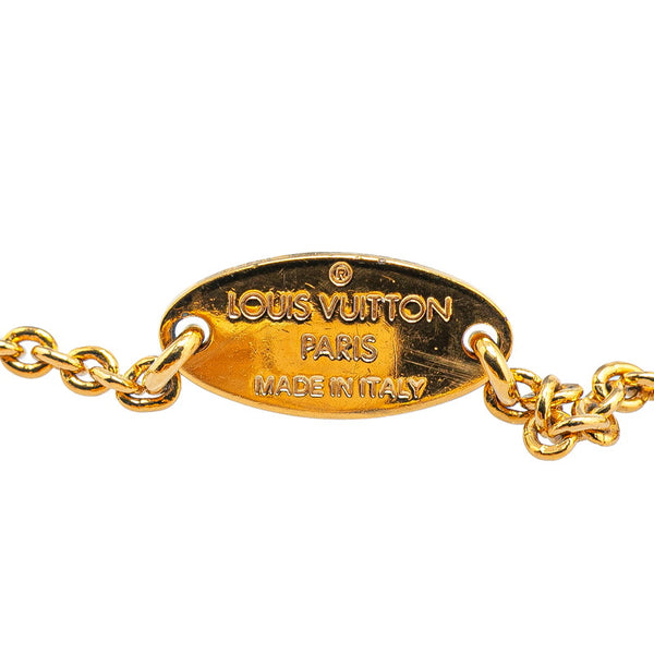 ルイ ヴィトン エッセンシャルV ブレスレット M61084 ゴールド メッキ レディース LOUIS VUITTON 【中古】