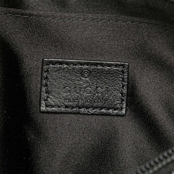 グッチ GGデニム ホースビットスリム スモールショルダーバッグ 774719 ブラック デニム レザー レディース GUCCI 【中古】