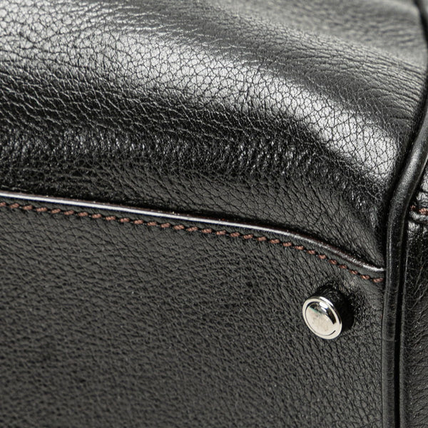 カルティエ マルチェロ ハンドバッグ ショルダーバッグ 2WAY ブラック レザー レディース CARTIER 【中古】