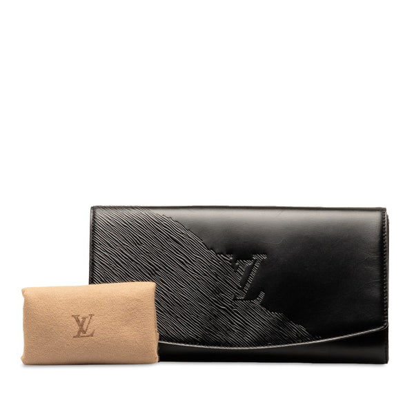 ルイ ヴィトン オペラライン エーゲ クラッチバッグ セカンドバッグ M63962 ノワール ブラック レザー レディース LOUIS VUITTON 【中古】