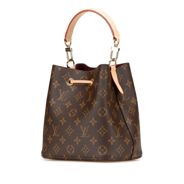 ルイ ヴィトン モノグラム ネオノエBB ハンドバッグ ショルダーバッグ 2WAY M46581 ブラウン PVC レザー レディース LOUIS VUITTON 【中古】