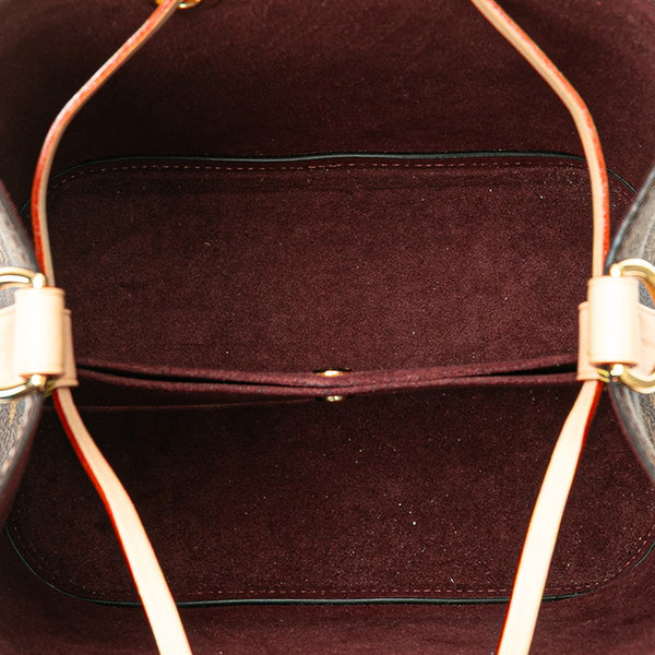 ルイ ヴィトン モノグラム ネオノエBB ハンドバッグ ショルダーバッグ 2WAY M46581 ブラウン PVC レザー レディース LOUIS VUITTON 【中古】