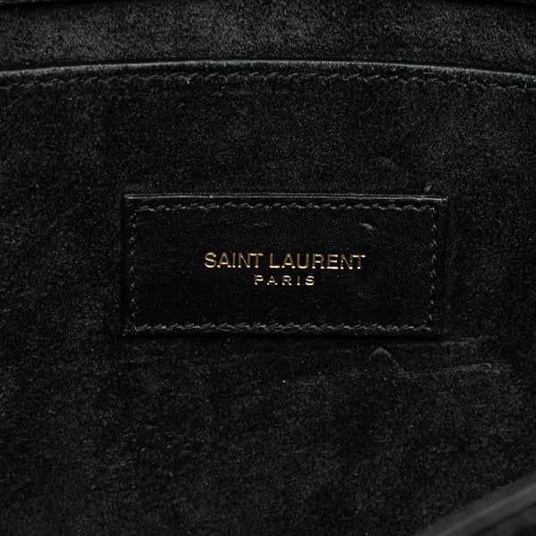 サンローラン チェーン ワンショルダーバッグ 314509 ブラック レザー レディース SAINT LAURENT 【中古】