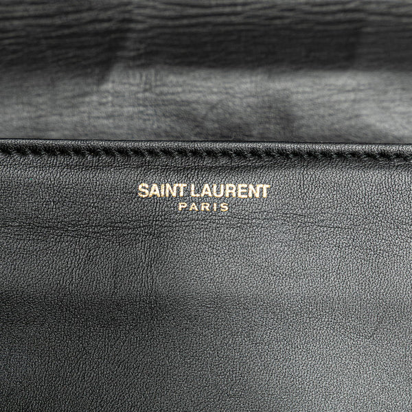 サンローラン チェーン ワンショルダーバッグ 314509 ブラック レザー レディース SAINT LAURENT 【中古】