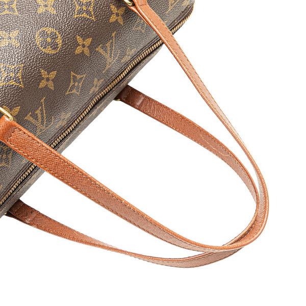 ルイ ヴィトン モノグラム パピヨン30 ハンドバッグ M51385 ブラウン PVC レザー レディース LOUIS VUITTON 【中古】