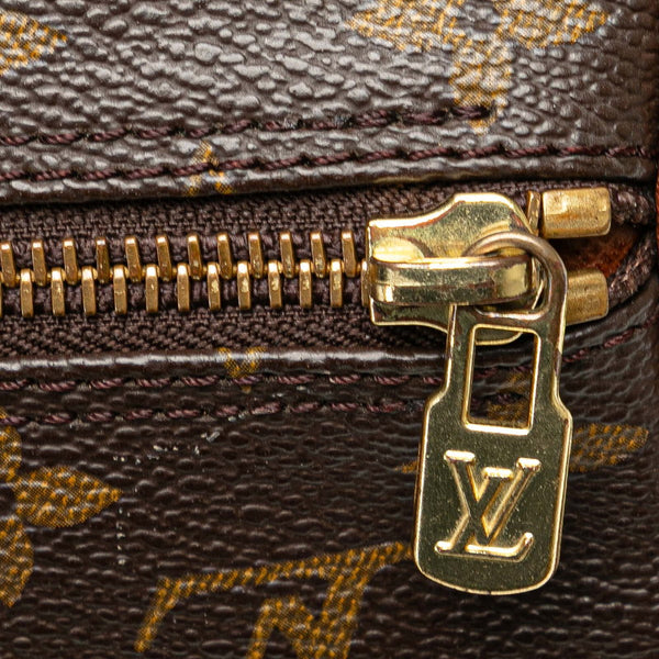 ルイ ヴィトン モノグラム パピヨン30 ハンドバッグ M51385 ブラウン PVC レザー レディース LOUIS VUITTON 【中古】
