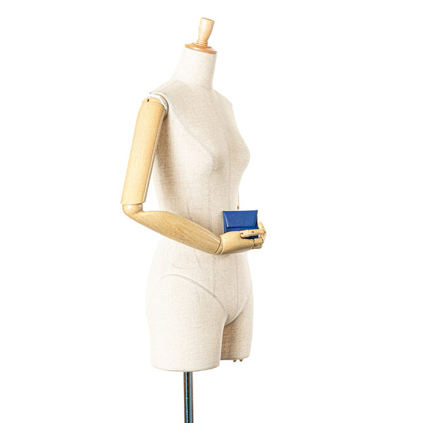 エルメス バスティア コインケース ブルーロワイヤル テールバテュ ヴォーエプソン レディース HERMES 【中古】