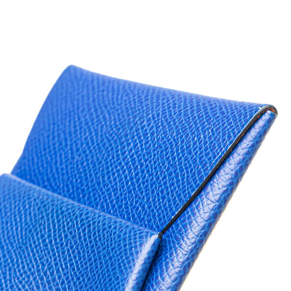 エルメス バスティア コインケース ブルーロワイヤル テールバテュ ヴォーエプソン レディース HERMES 【中古】