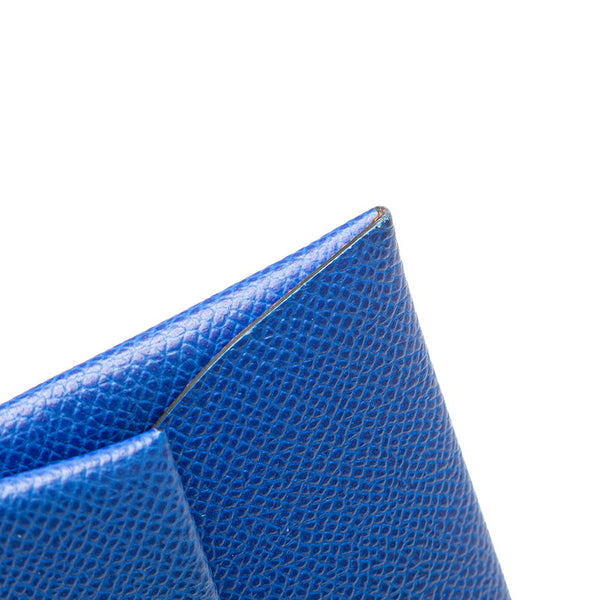 エルメス バスティア コインケース ブルーロワイヤル テールバテュ ヴォーエプソン レディース HERMES 【中古】