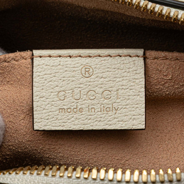 グッチ GGオフィディア  ハンドバッグ ショルダーバッグ 2WAY 602577 ホワイト レザー レディース GUCCI 【中古】