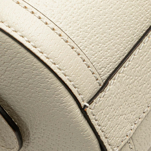 グッチ GGオフィディア  ハンドバッグ ショルダーバッグ 2WAY 602577 ホワイト レザー レディース GUCCI 【中古】