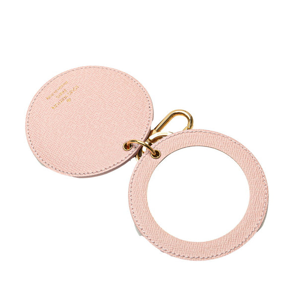 ルイ ヴィトン モノグラム キーホルダー バッグチャーム ミラー M68003 ブラウン ライトピンク PVC レザー レディース LOUIS VUITTON 【中古】