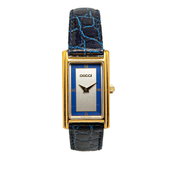 グッチ 腕時計 2000L クオーツ ホワイト文字盤 ステンレススチール レディース GUCCI 【中古】