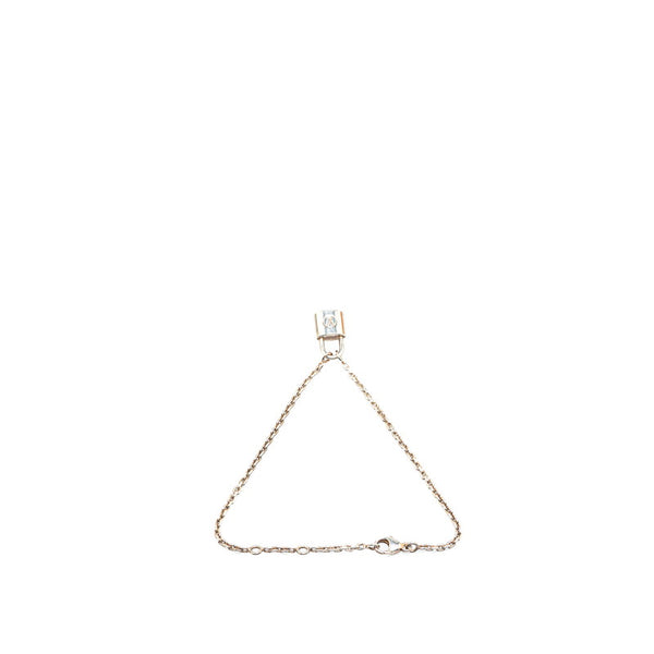ルイ ヴィトン ユニセフ ブラスレ ロックイット ブレスレット Q95450 SV925 シルバー レディース LOUIS VUITTON 【中古】