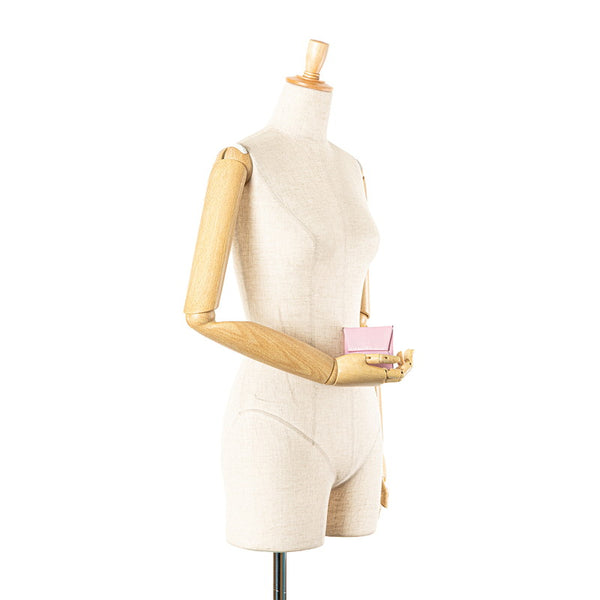 エルメス バスティア コインケース モーヴシルベストル ピンク シェーブル レディース HERMES 【中古】