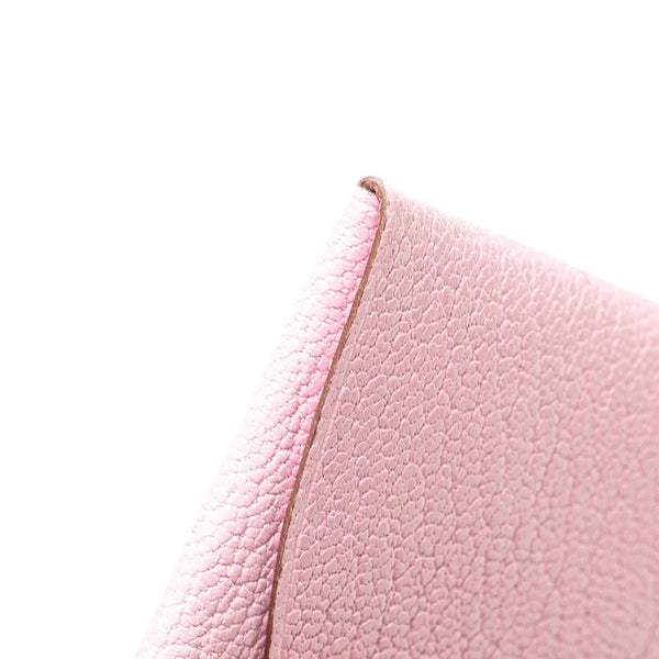 エルメス バスティア コインケース モーヴシルベストル ピンク シェーブル レディース HERMES 【中古】