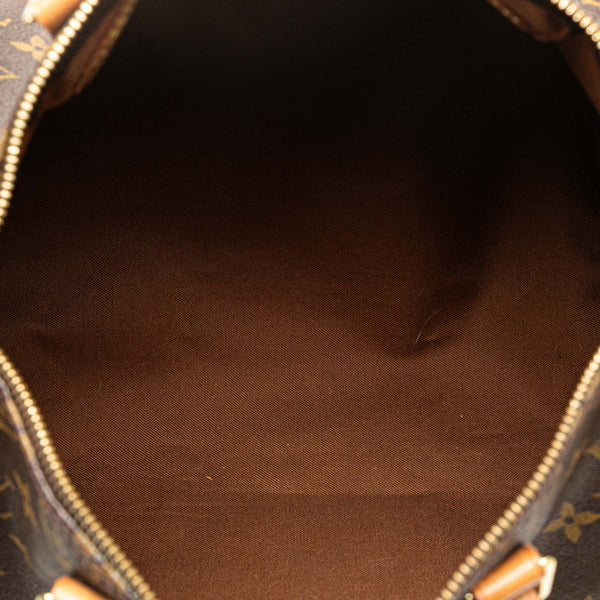 ルイ ヴィトン モノグラム　 スピーディ30 ハンドバッグ Ｍ41526 ブラウン PVC レザー レディース LOUIS VUITTON 【中古】
