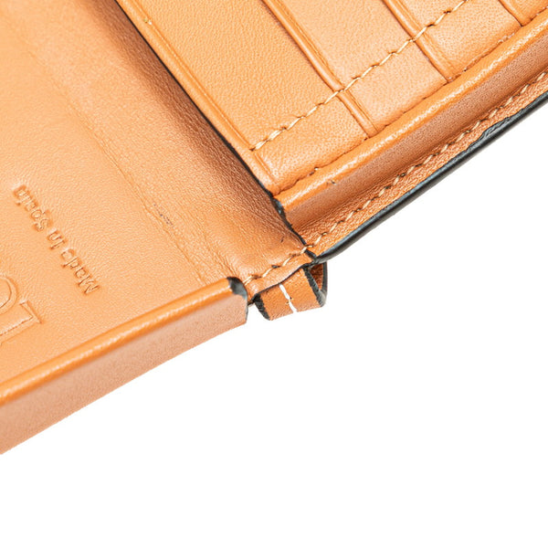 ロエベ アナグラム ヒールポーチ スモール 斜め掛け ショルダーバッグ ポーチ タン ブラウン レザー レディース LOEWE 【中古】