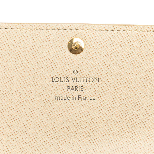 ルイ ヴィトン ダミエ アズール ミュルティクレ6 キーケース N61745 ホワイト PVC レザー レディース LOUIS VUITTON 【中古】