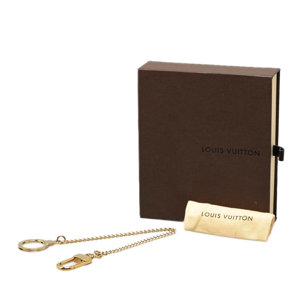 ルイ ヴィトン シェンヌ アノクレ ウォレットチェーン キーチェーン M58021 ゴールド メッキ レディース LOUIS VUITTON 【中古】