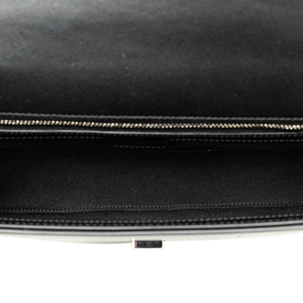 グッチ PETITE GG ハンドバッグ ショルダーバッグ 2WAY 739721 ブラック レザー レディース GUCCI 【中古】