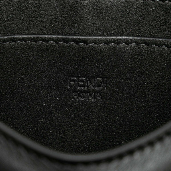 フェンディ カモン スモール ショルダーバッグ 8BS082 ブラック レザー レディース FENDI 【中古】