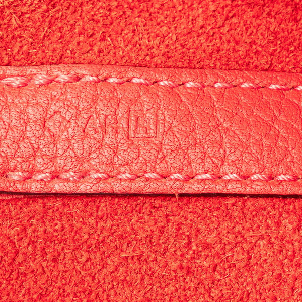 エルメス ピコタンロックPM ハンドバッグ ローズジャイプール レッド トリヨンクレマンス レディース HERMES 【中古】