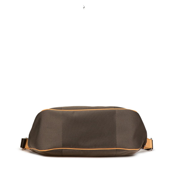 ルイ ヴィトン ダミエ ジェアン エクスプローラー メッセンジャーバッグ M93615 カーキ  キャンバス レザー レディース LOUIS VUITTON 【中古】