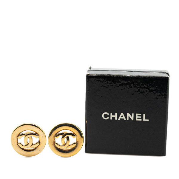シャネル ヴィンテージ ココマーク イヤリング ゴールド メッキ レディース CHANEL 【中古】