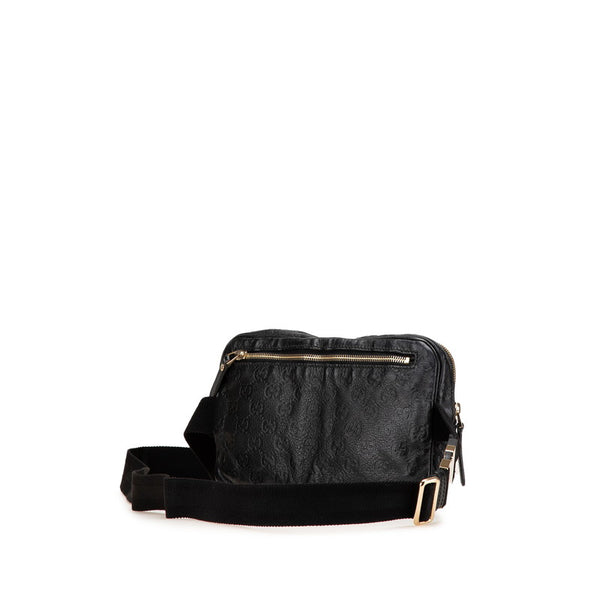 グッチ グッチシマ ボディバッグ ウエストバッグ 246417 ブラック レザー レディース GUCCI 【中古】