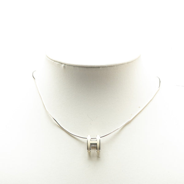 エルメス ポップアッシュH ネックレス SV925 シルバー メタル レディース HERMES 【中古】
