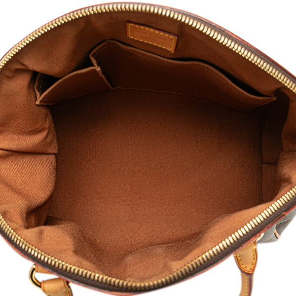 ルイ ヴィトン モノグラム ティヴォリPM ハンドバッグ M40143 ブラウン PVC レザー レディース LOUIS VUITTON 【中古】