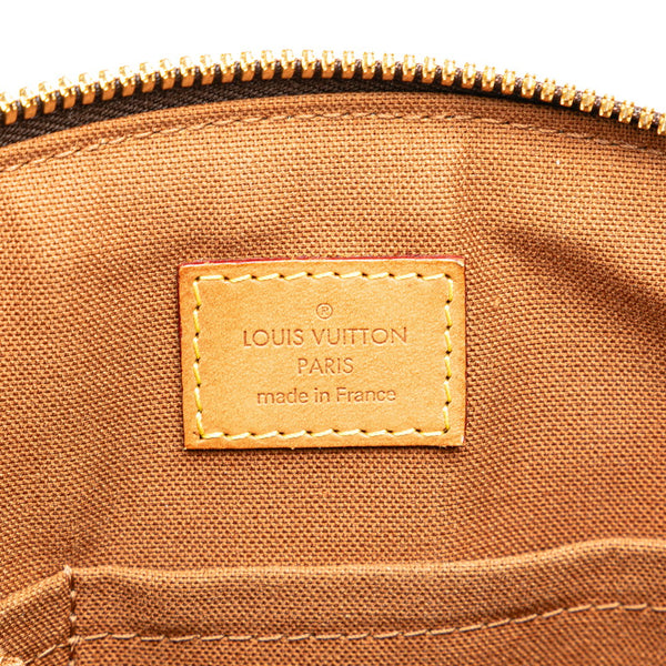 ルイ ヴィトン モノグラム ティヴォリPM ハンドバッグ M40143 ブラウン PVC レザー レディース LOUIS VUITTON 【中古】