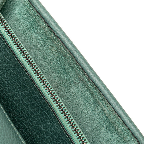 ヴァレンティノ ロックスタッズ チェーン ショルダーバッグ グリーン レザー レディース VALENTINO 【中古】