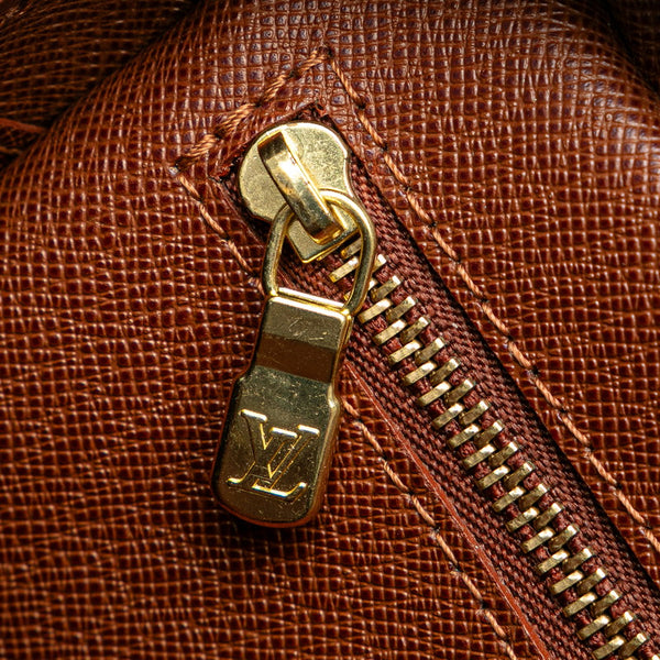 ルイ ヴィトン モノグラム トロカデロ27 ショルダーバッグ M51274 ブラウン PVC レザー レディース LOUIS VUITTON 【中古】