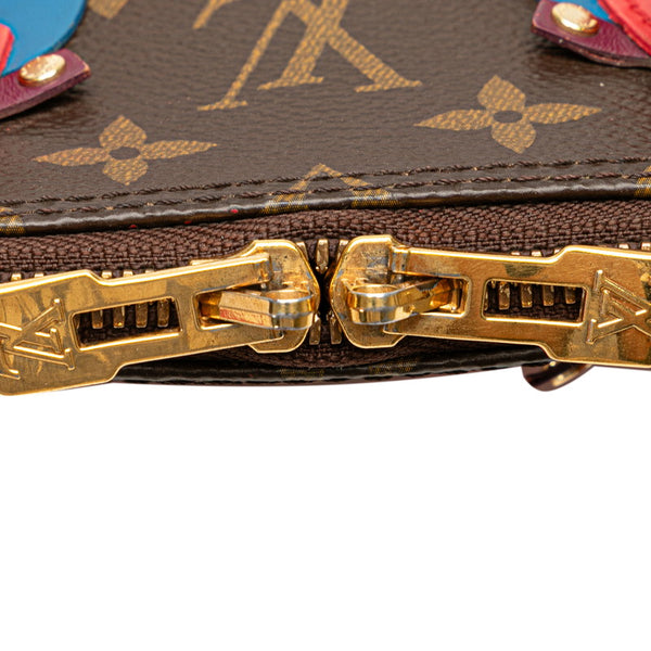 ルイ ヴィトン モノグラム アルマBB ハンドバッグ ショルダーバッグ 2WAY M41659 フラミンゴ レッド PVC レザー レディース LOUIS VUITTON 【中古】