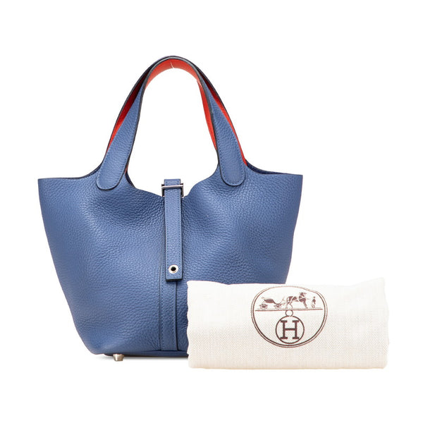 エルメス ピコタンロック PM エクラ ハンドバッグ トリヨンクレマンス レディース HERMES 【中古】