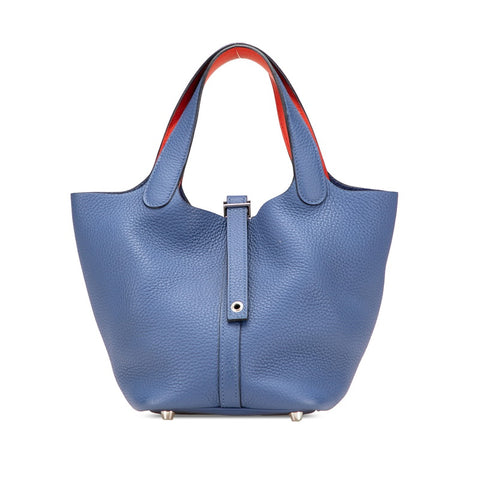 エルメス ピコタンロック PM エクラ ハンドバッグ トリヨンクレマンス レディース HERMES 【中古】